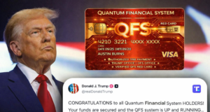 🚨 PRESIDENT TRUMP ON TRUTH SOCIAL: THE QUANTUM FINANCIAL SYSTEM IS LIVE!