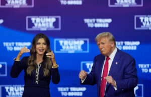 Trump fires HS Secretary Kristi Noem