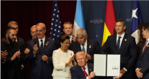 Trump vows to use US military force against cartels across Latin America