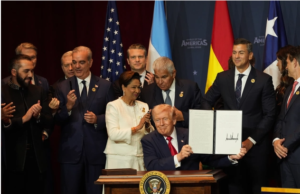 Trump vows to use US military force against cartels across Latin America