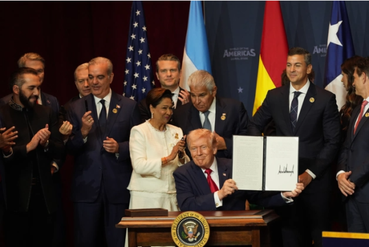 Trump vows to use US military force against cartels across Latin America